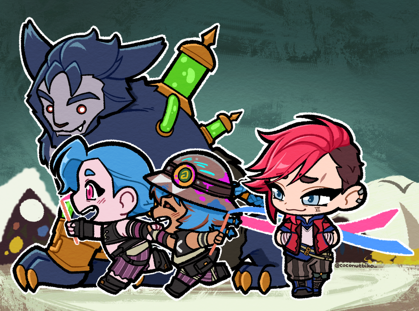 [ PRINT ] Arcane Family Art Print