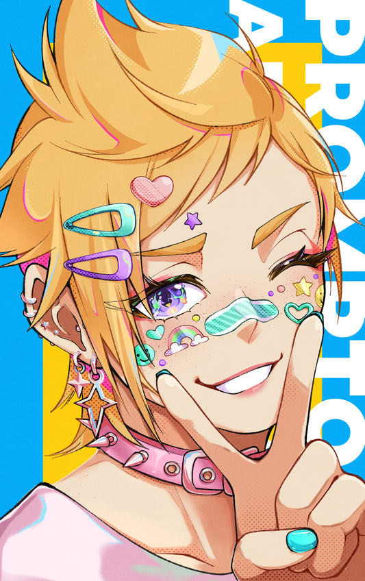 [ PRINT ] FFXV Y2K Prompto Art Print