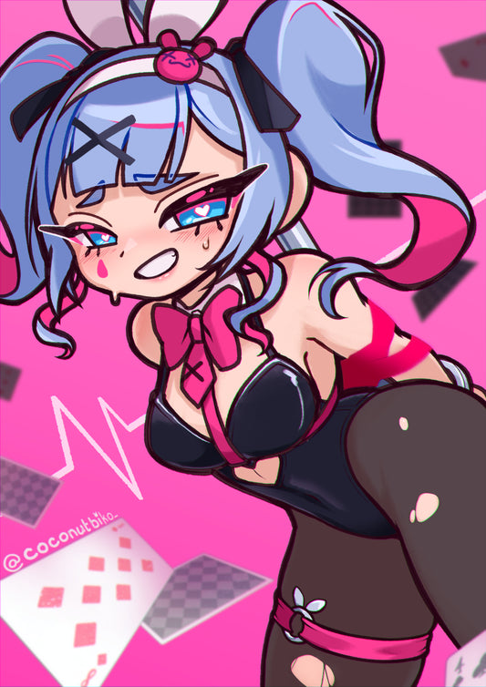 [ PRINT ] Vocaloid Rabbit Hole Miku Art Print