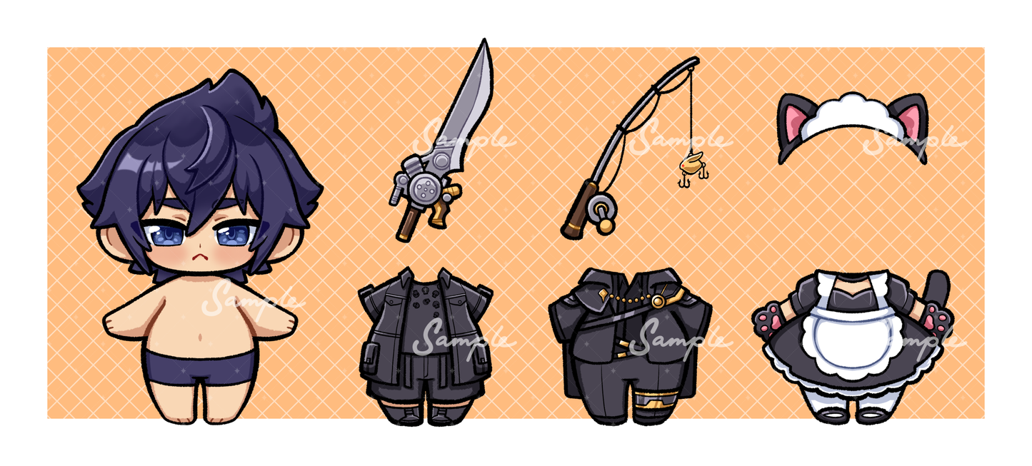 [ STANDEE ] FFXV Noctis Magnetic Dress-up Acrylic Standee