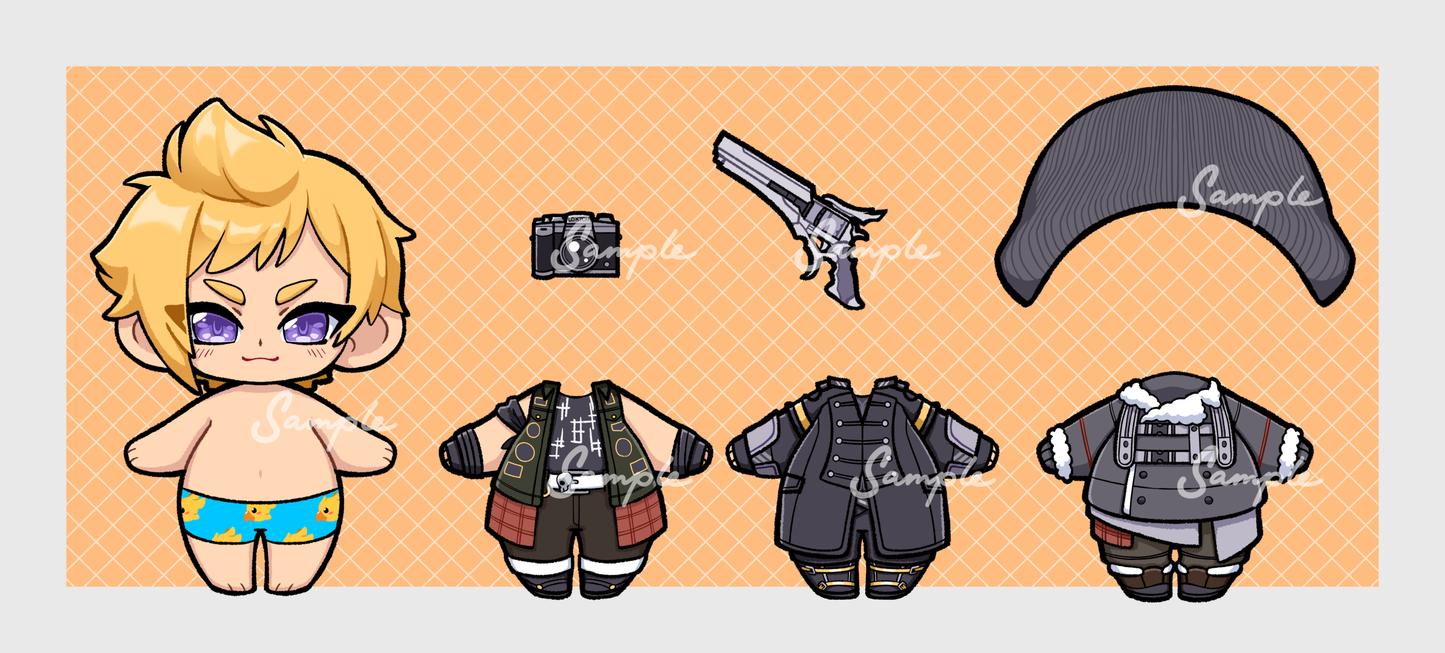 [ STANDEE ] FFXV Prompto Magnetic Dress-up Acrylic Standee