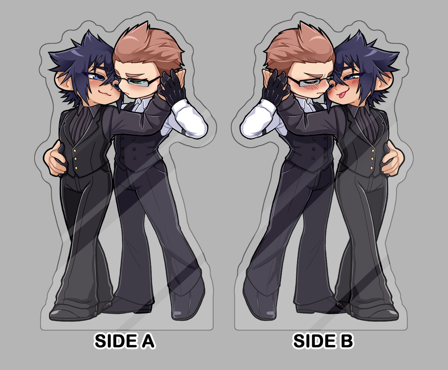 [ STANDEE ] FFXV Dance Acrylic Spinning Standees