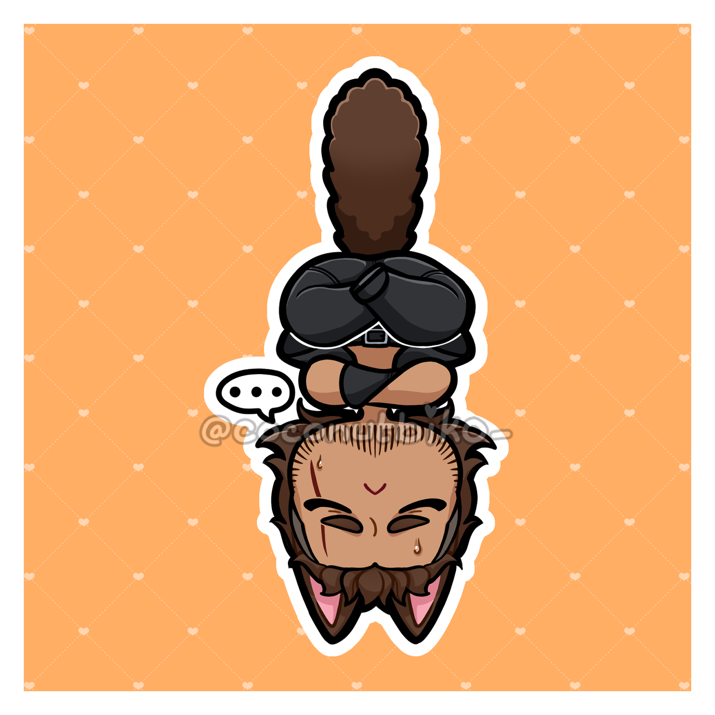 [ KEYCHAIN ] FFXV Chocobro Kitty Phonecharms