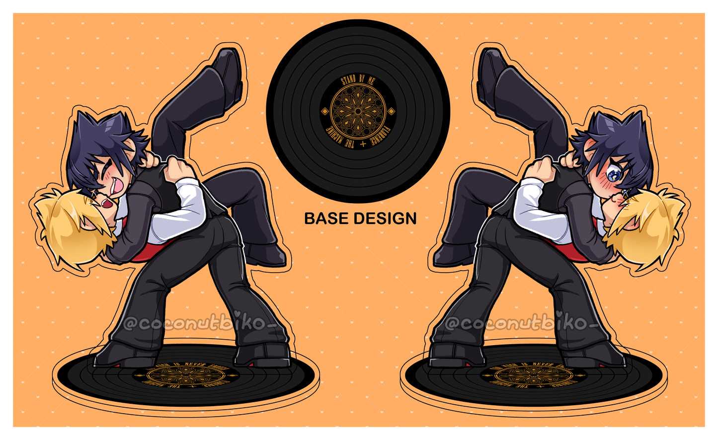 [ STANDEE ] FFXV Dance Acrylic Spinning Standees