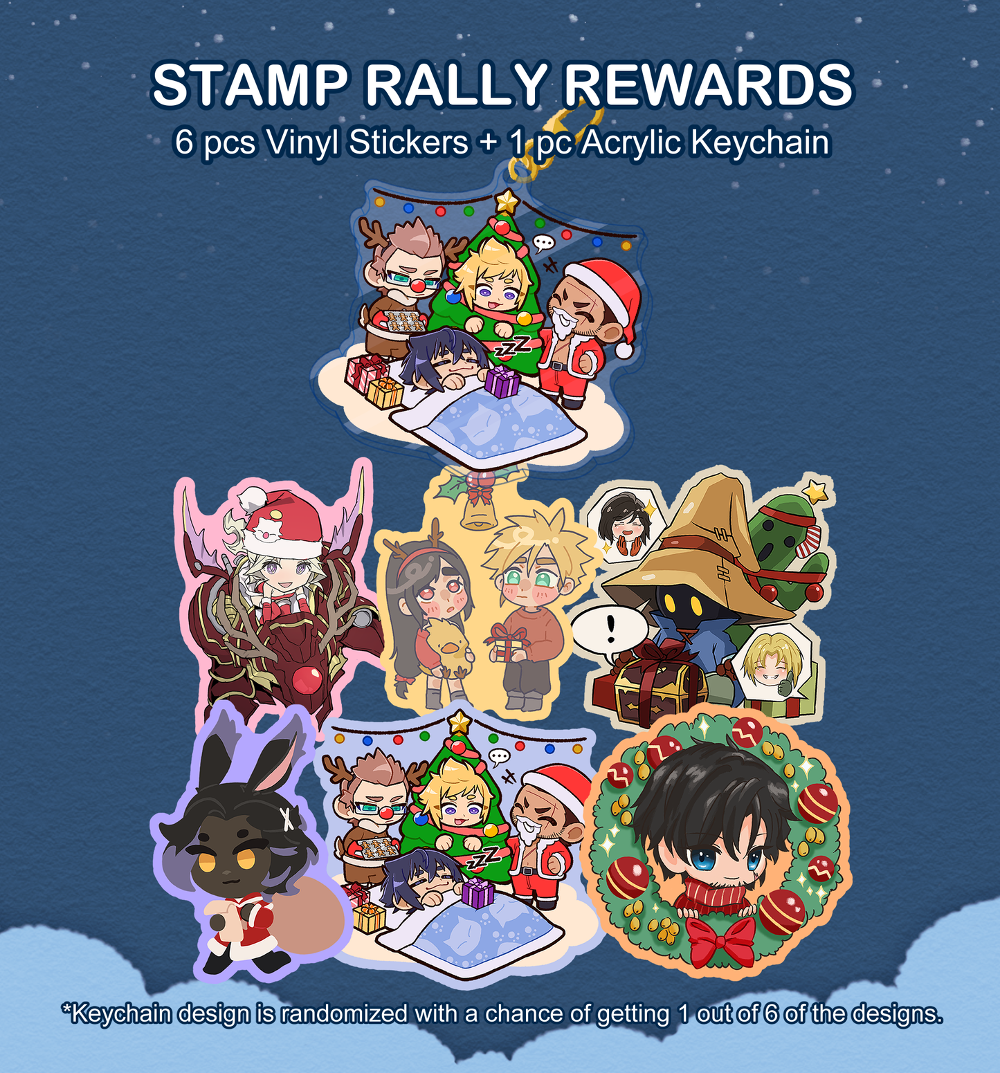 [ ON-HAND ] Final Fantasy Stamp Rally Vol. 2 Leftovers