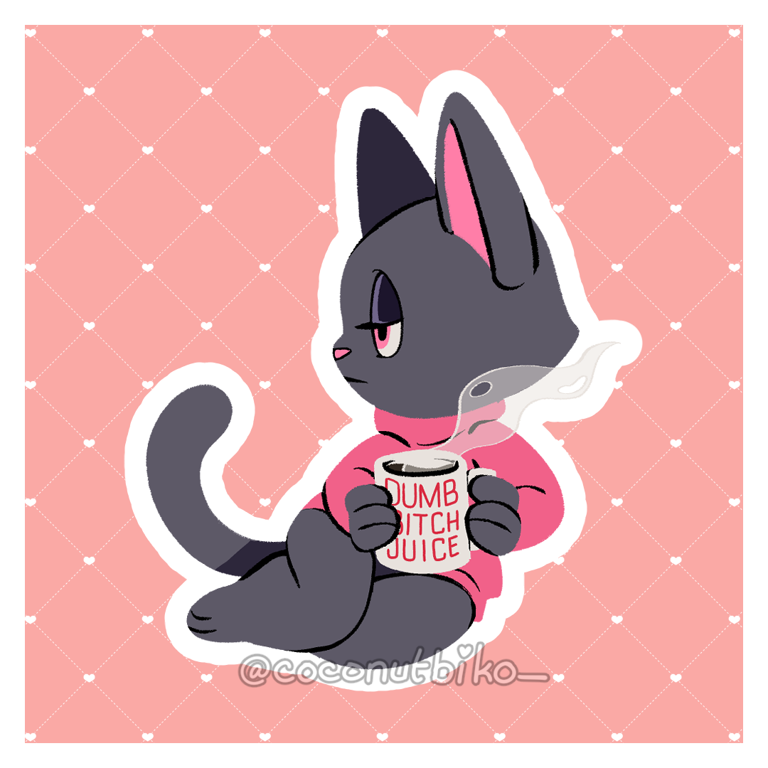 [ STICKER ] Original Cat Mood Stickers