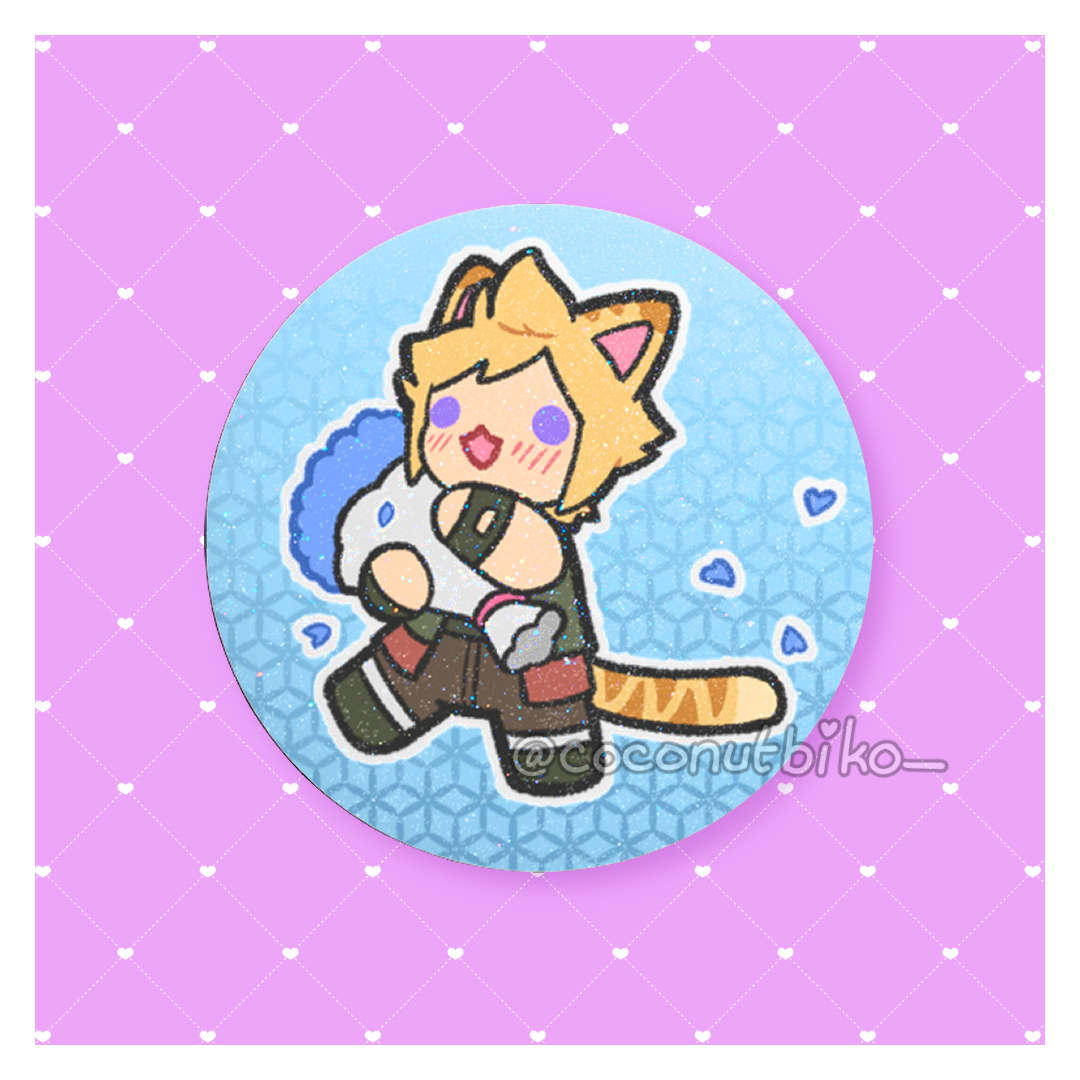 [ BUTTON PIN ] FFXV 1.25in Button Pins