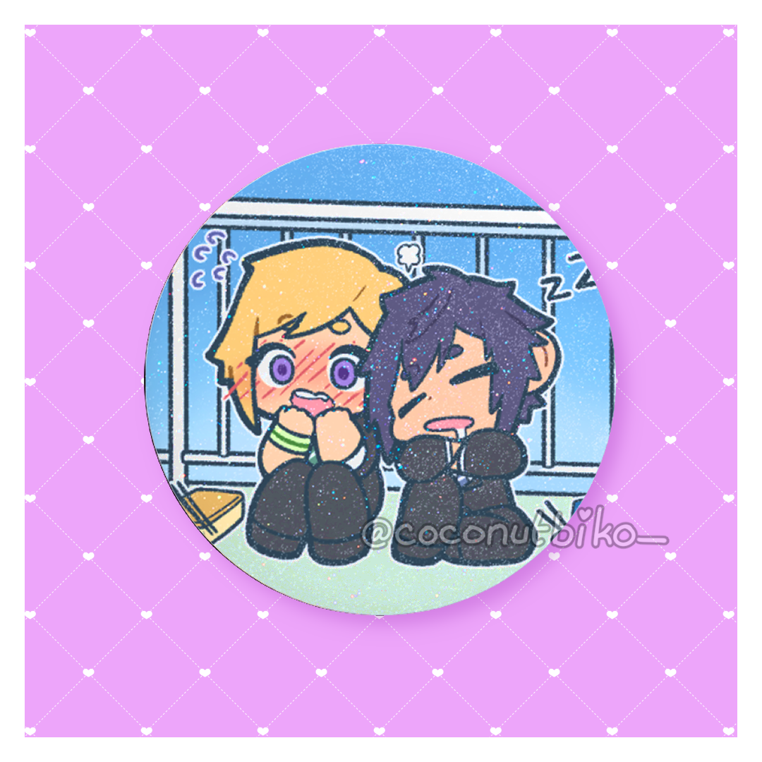 [ BUTTON PIN ] FFXV 1.25in Button Pins