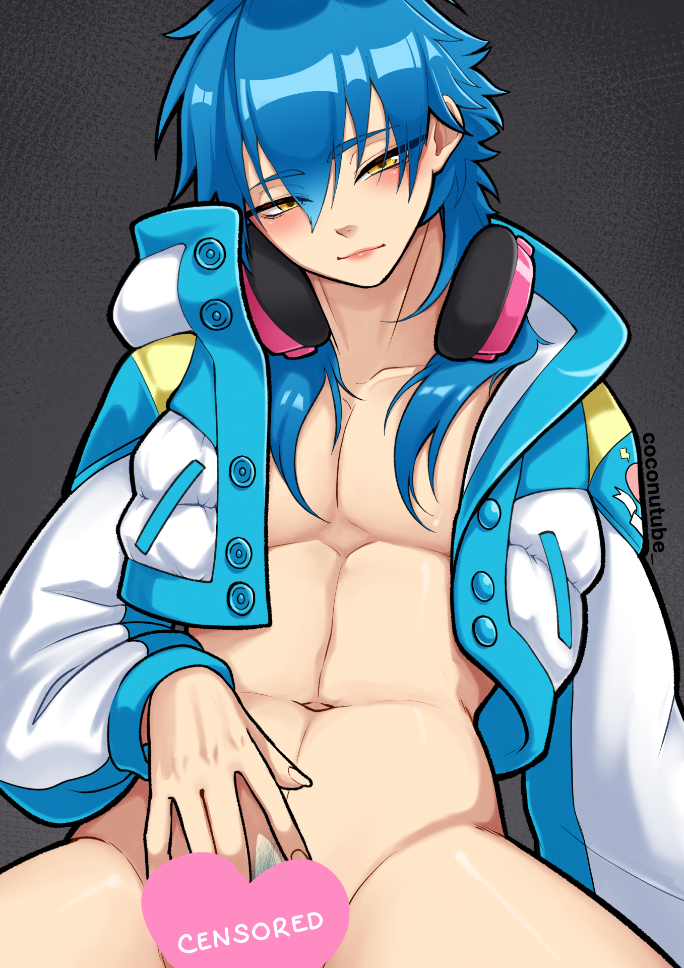 [ R18+ ] Dramatical Murder Aoba Art Print