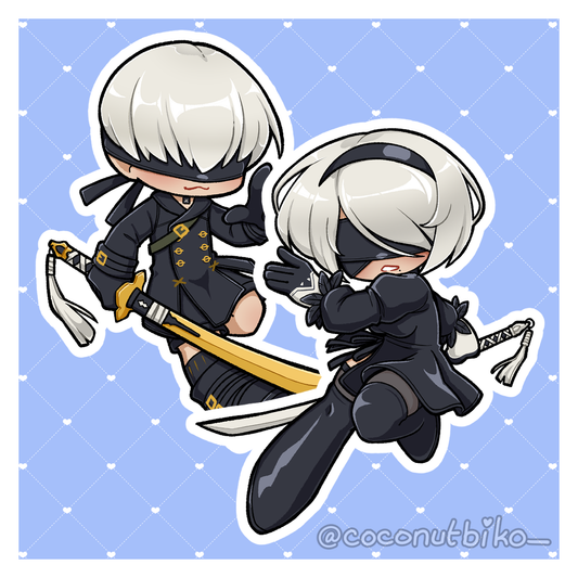 [ KEYCHAIN ] NieR: Automata Acrylic Keychains
