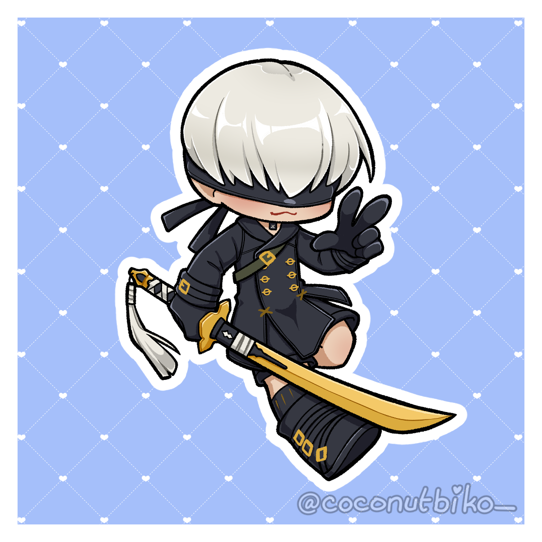 [ KEYCHAIN ] NieR: Automata Acrylic Keychains