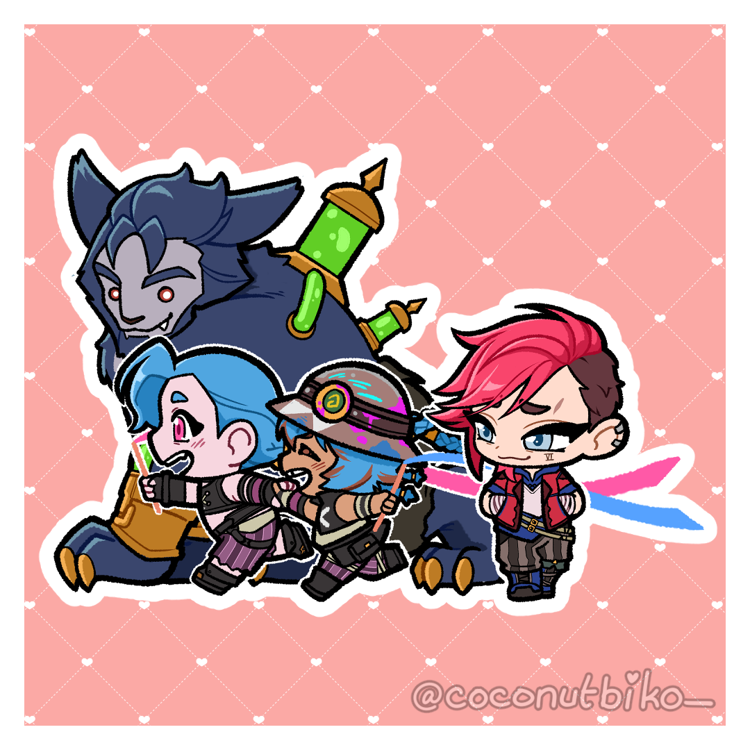 [ STICKER ] Arcane Family Sticker