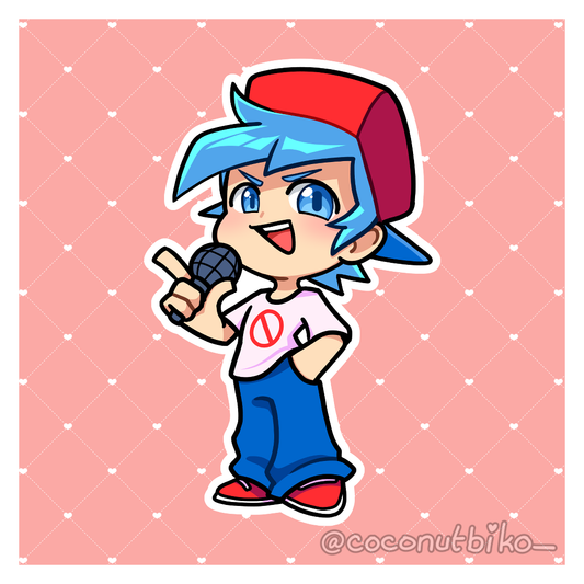 [ STICKER ] Newgrounds Character Stickers