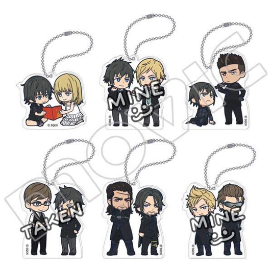 [ KEYCHAIN ] LICENSED MERCH -- FFXV Movic Pair Character Acrylic Keychains Vol. 2