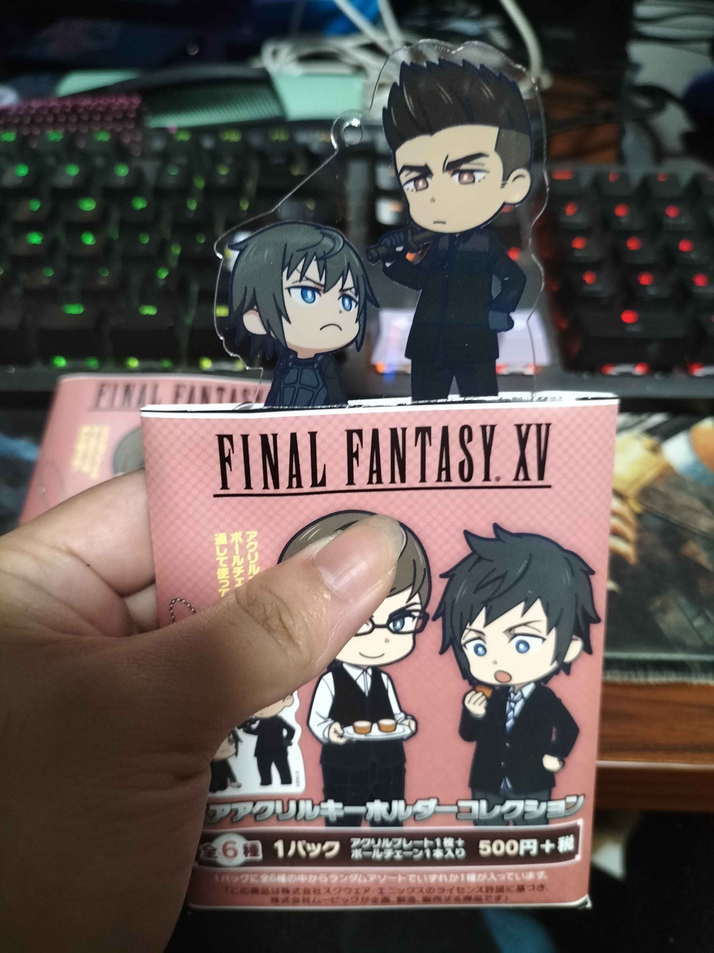 [ KEYCHAIN ] LICENSED MERCH -- FFXV Movic Pair Character Acrylic Keychains Vol. 2