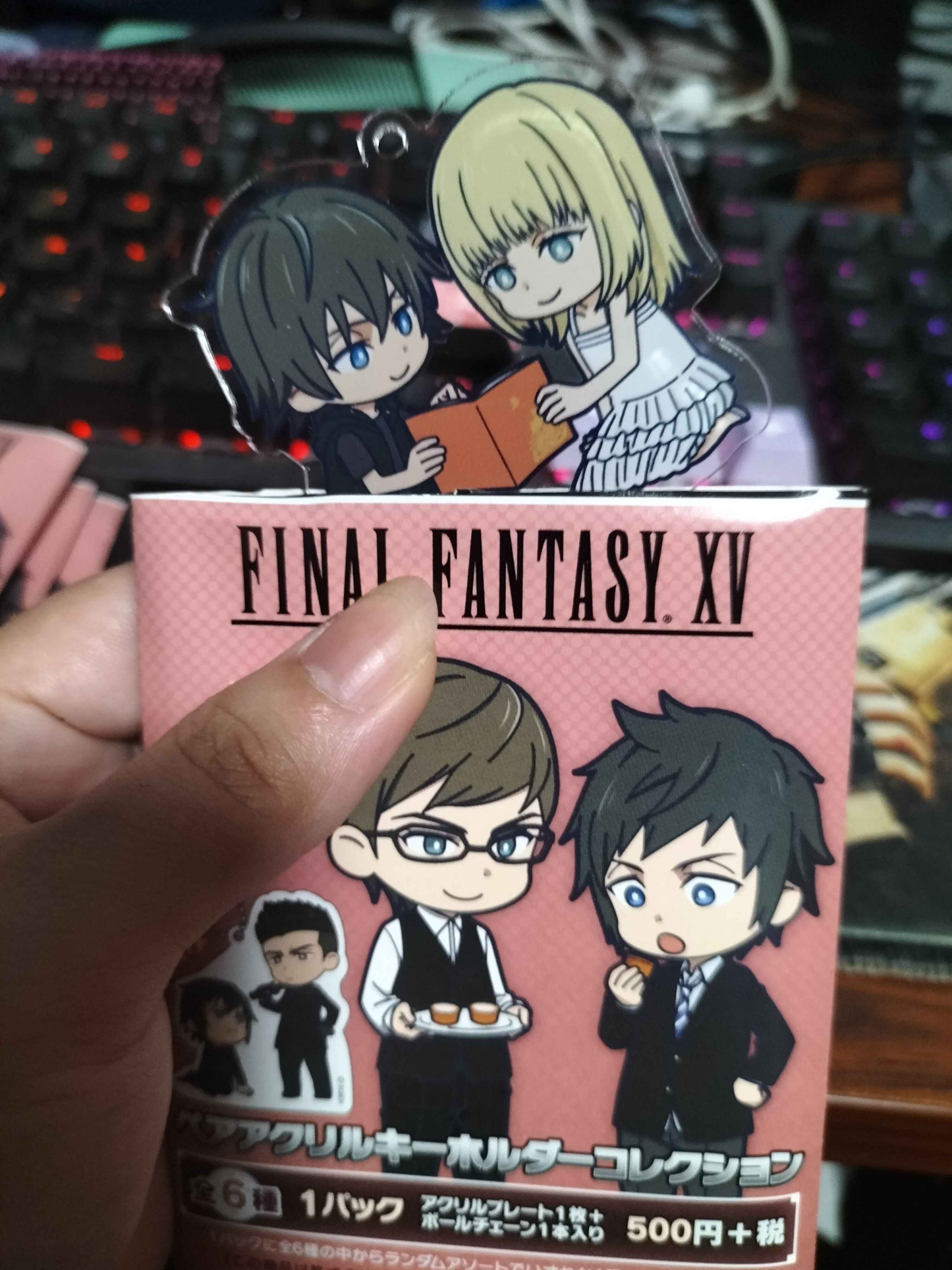 [ KEYCHAIN ] LICENSED MERCH -- FFXV Movic Pair Character Acrylic Keychains Vol. 2