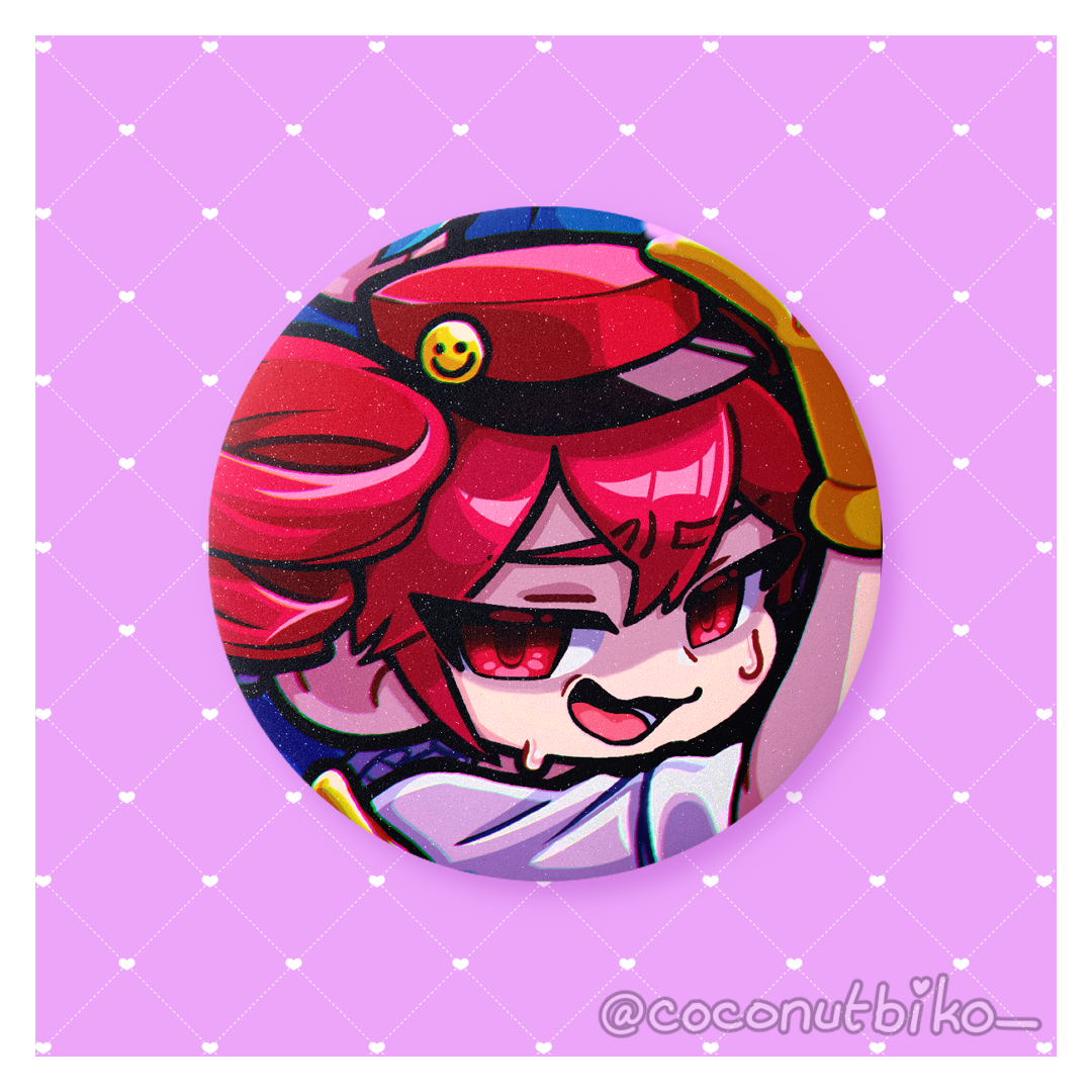 [ BUTTON PIN ] Vocaloid Mesmerizer 1.25in Button Pins