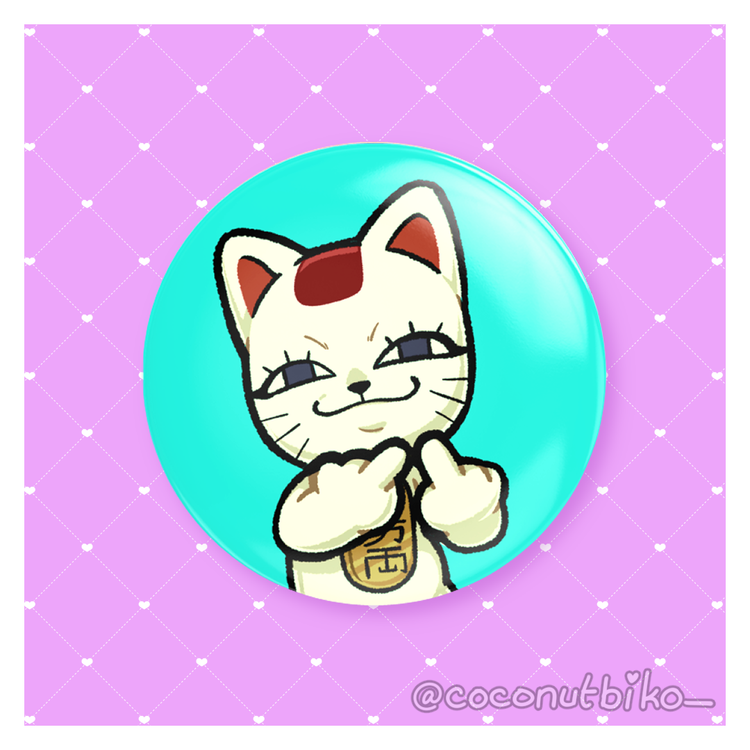 [ BUTTON PIN ] DanDaDan Character 1.25in Button Pins