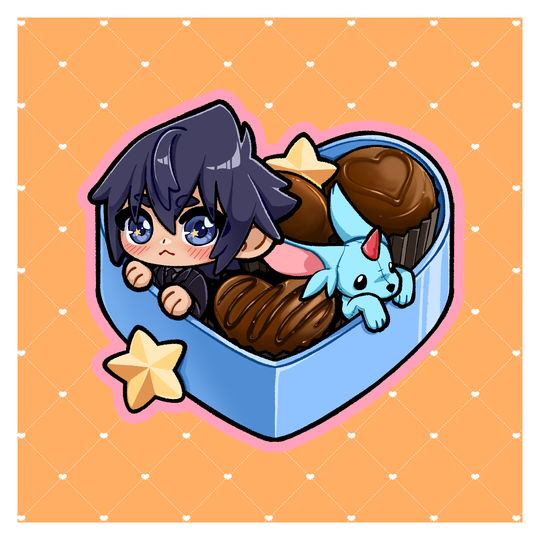 [ KEYCHAIN ] FFXV Chocolate Box Keychain