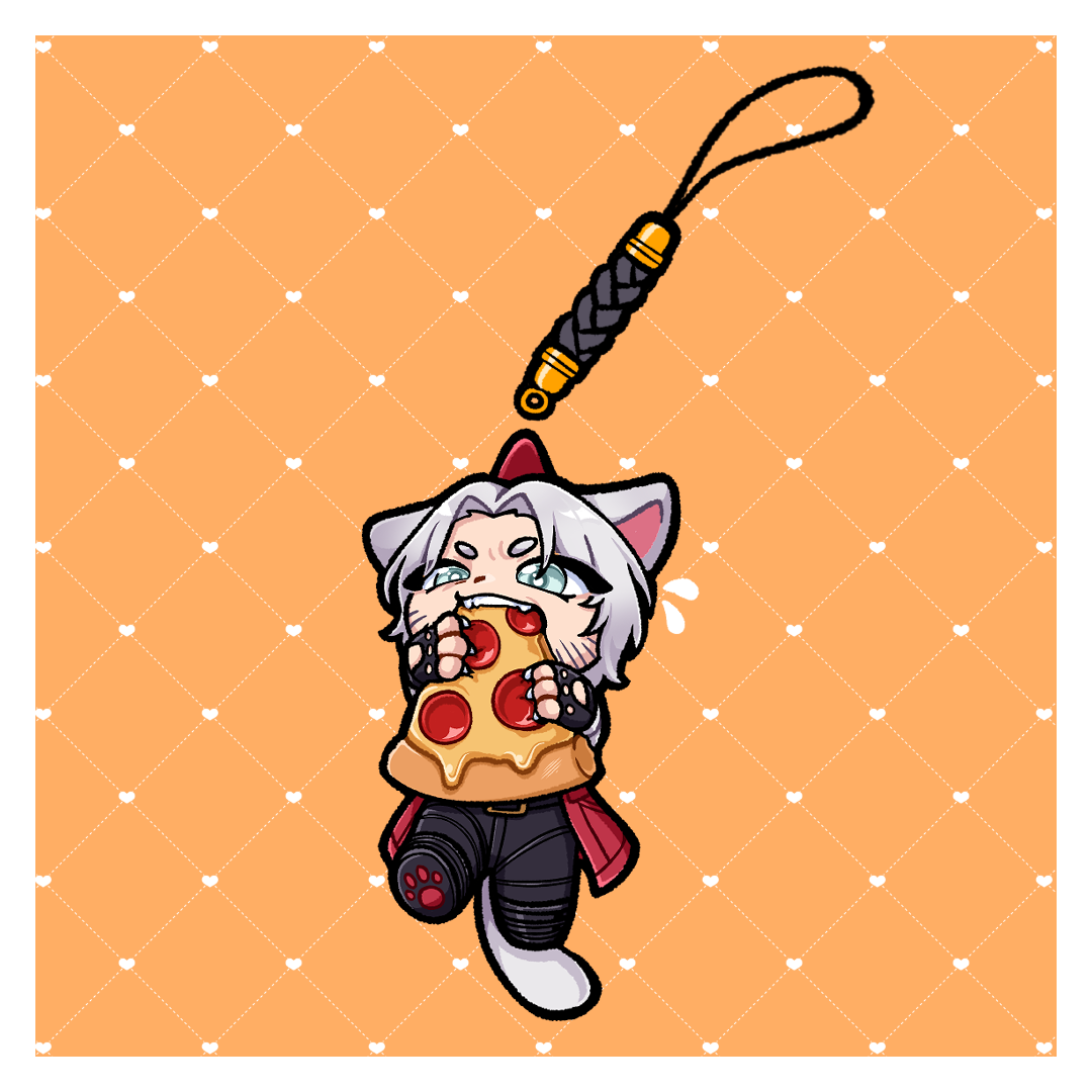 [ KEYCHAIN ] DMC5 Kitty Phonecharms
