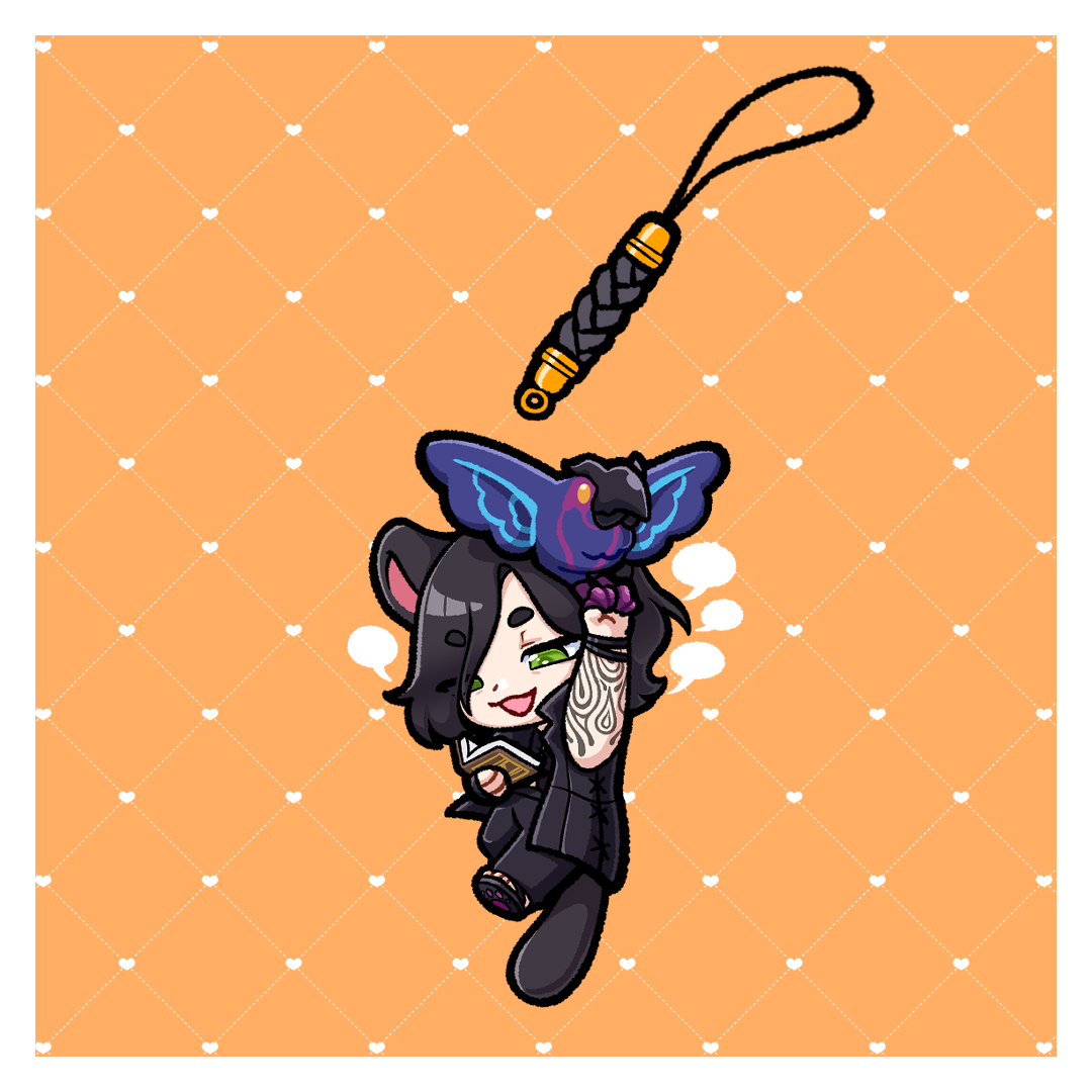 [ KEYCHAIN ] DMC5 Kitty Phonecharms