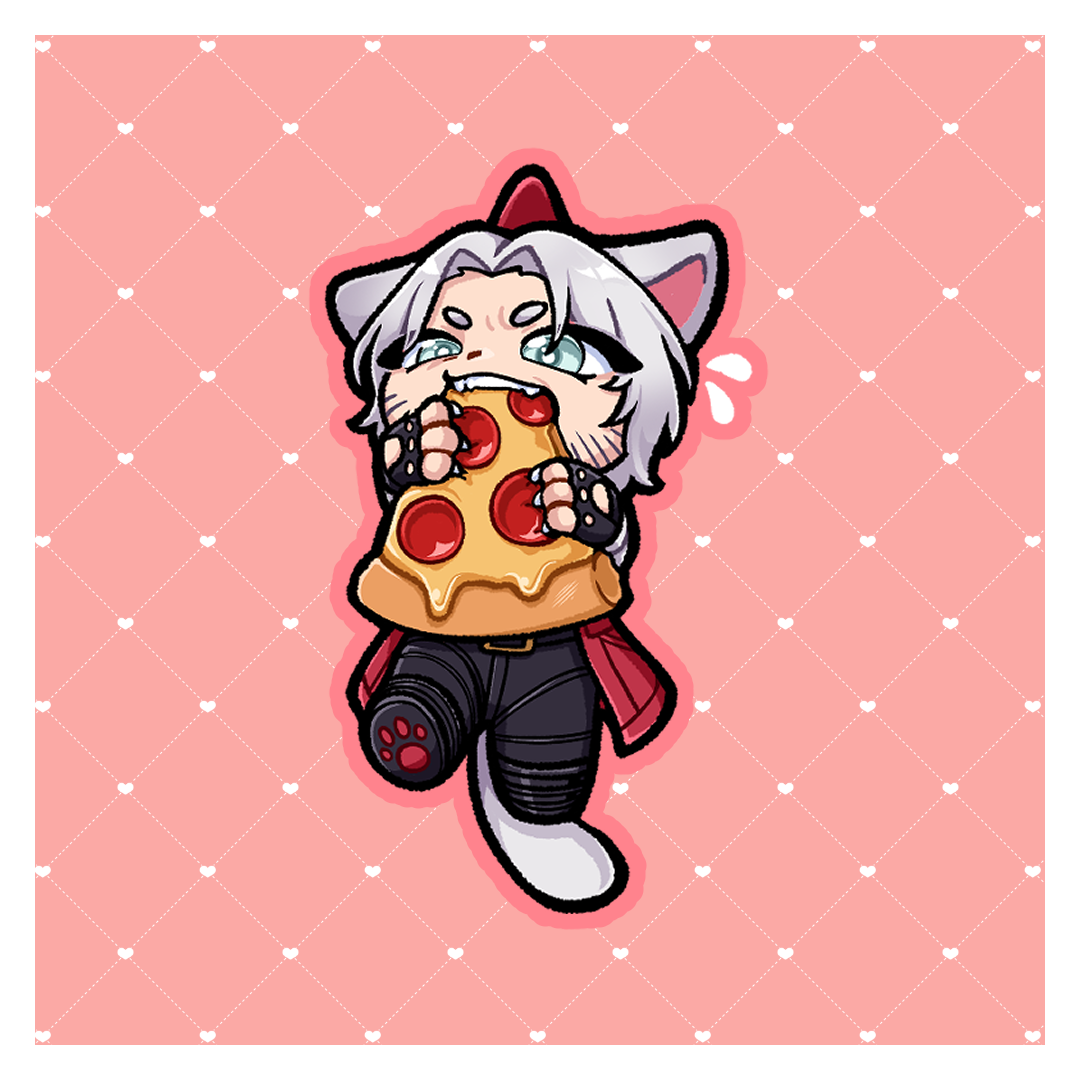 [ STICKER ] DMC Kitty Vinyl Stickers