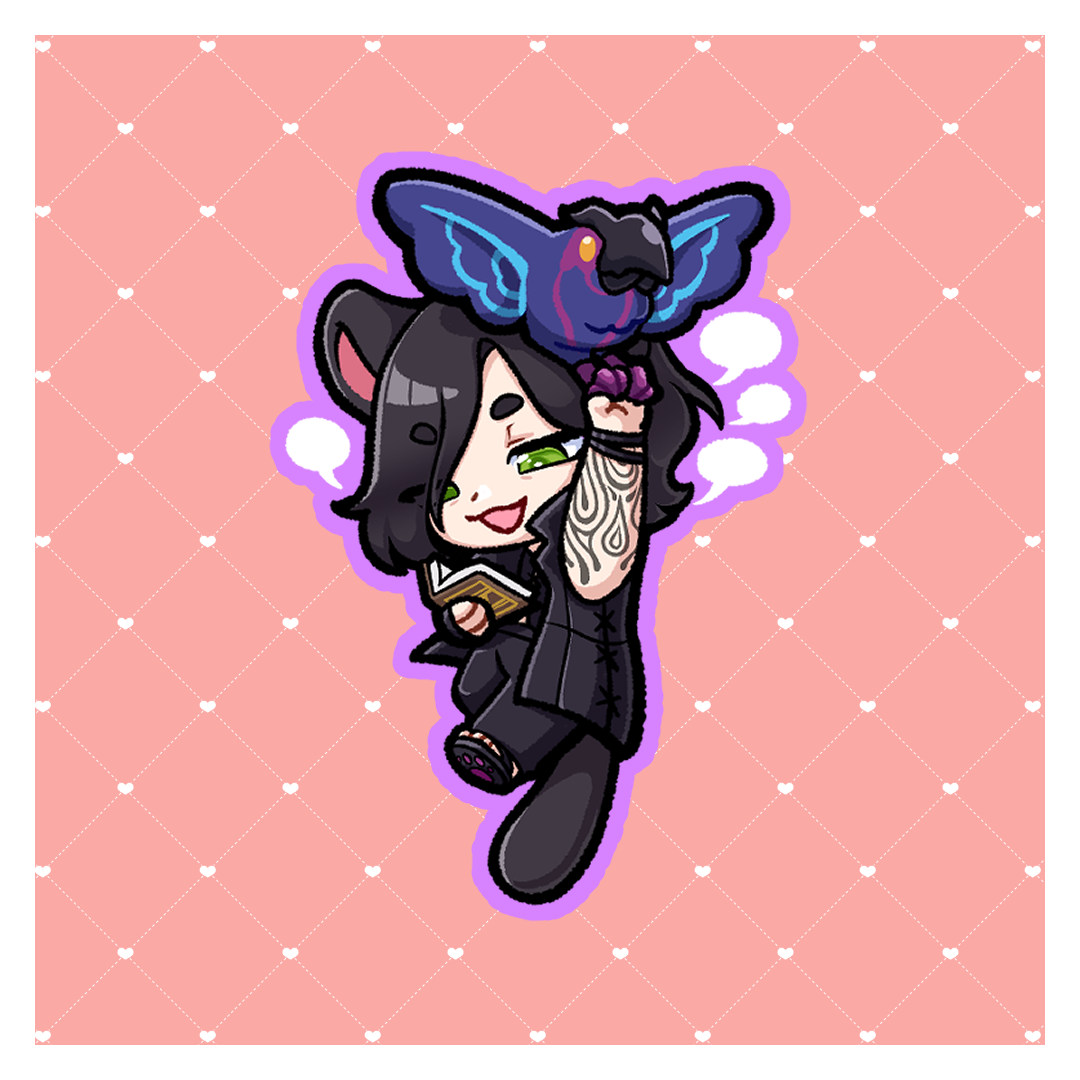 [ STICKER ] DMC Kitty Vinyl Stickers