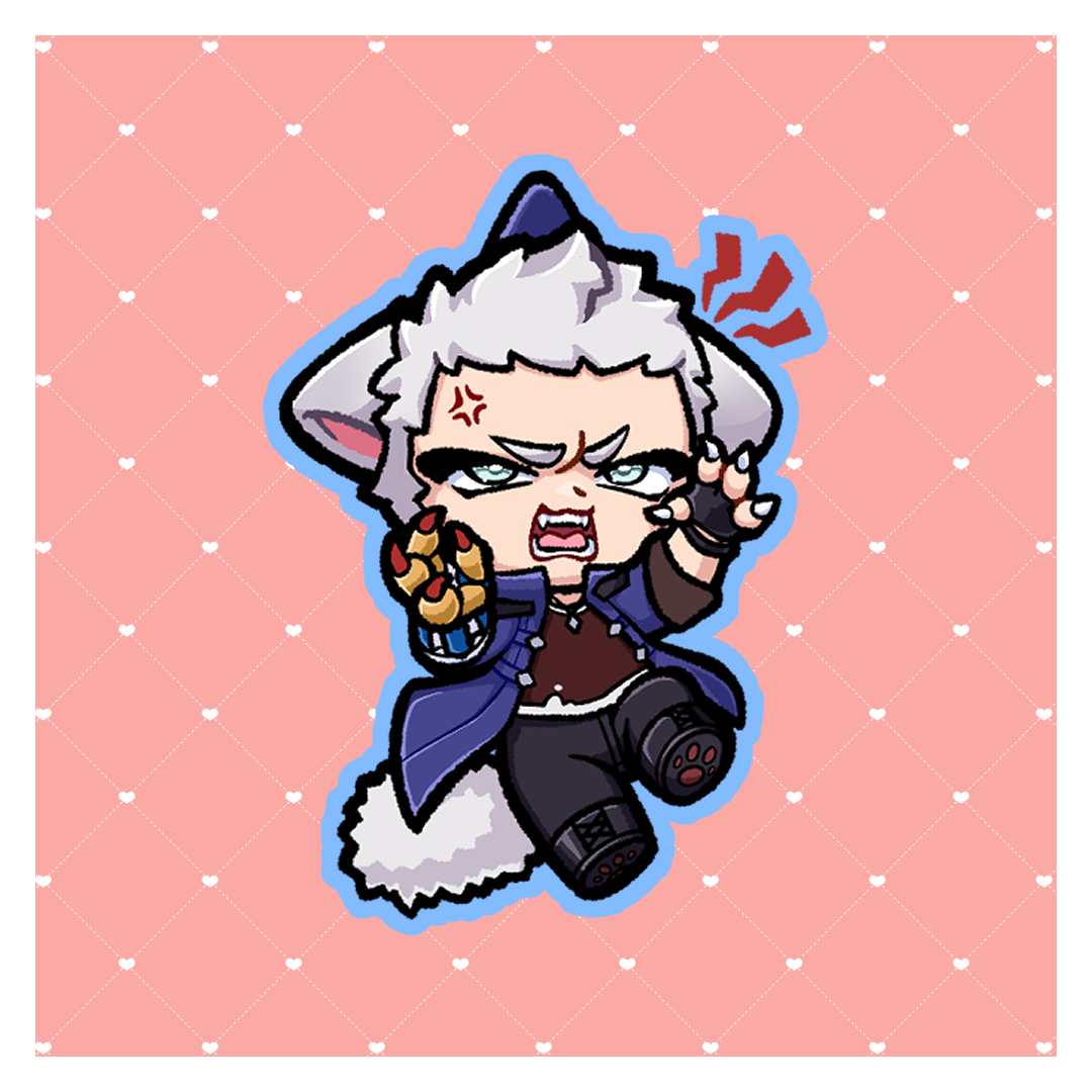 [ STICKER ] DMC Kitty Vinyl Stickers