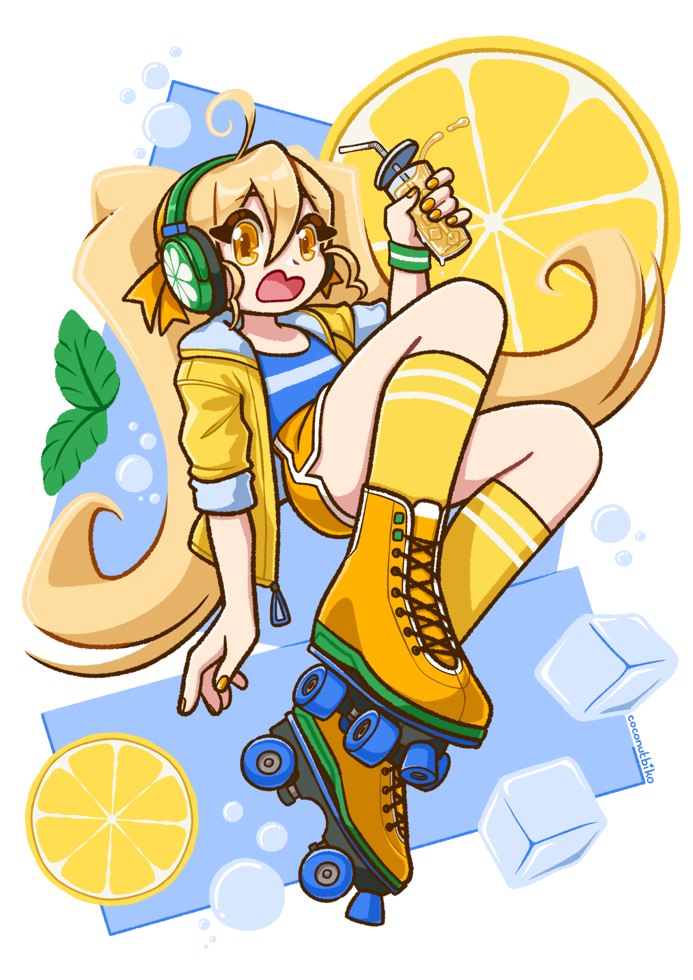 [ PRINT ] Original Lemon Mint Soda Art Print