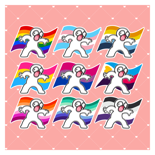 [ STICKER ] Pride Panic Vinyl Sticker