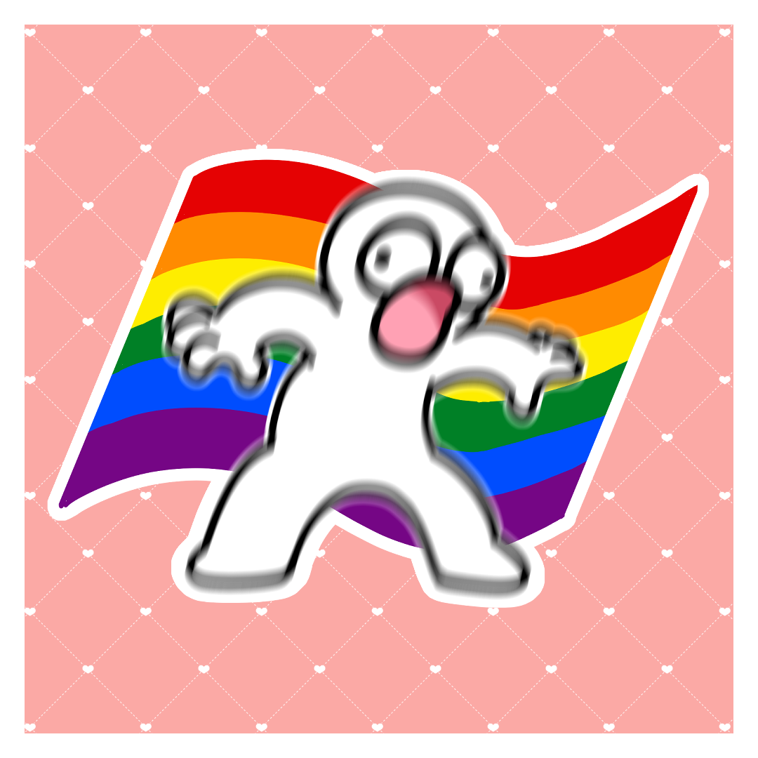 [ STICKER ] Pride Panic Vinyl Sticker