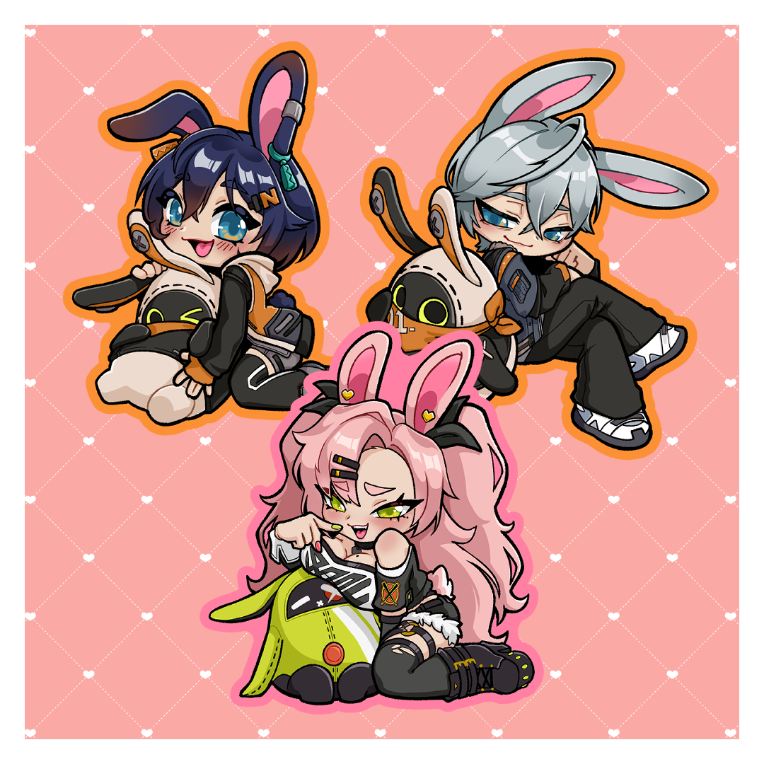 [ STICKER ] Zenless Zone Zero Character Stickers