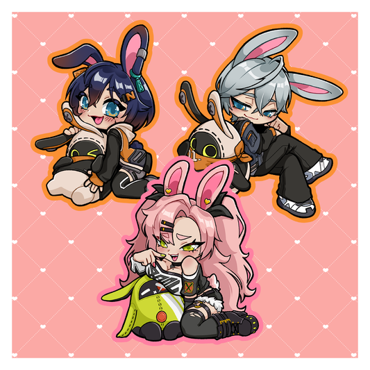 [ STICKER ] Zenless Zone Zero Character Stickers