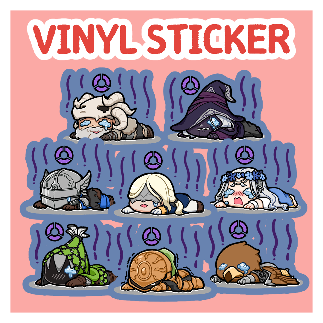 [ STICKER ] Elden Ring Nightreign Nightfarer Stickers