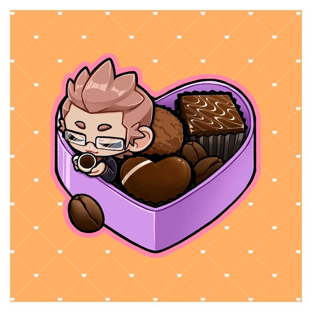 [ KEYCHAIN ] FFXV Chocolate Box Keychain