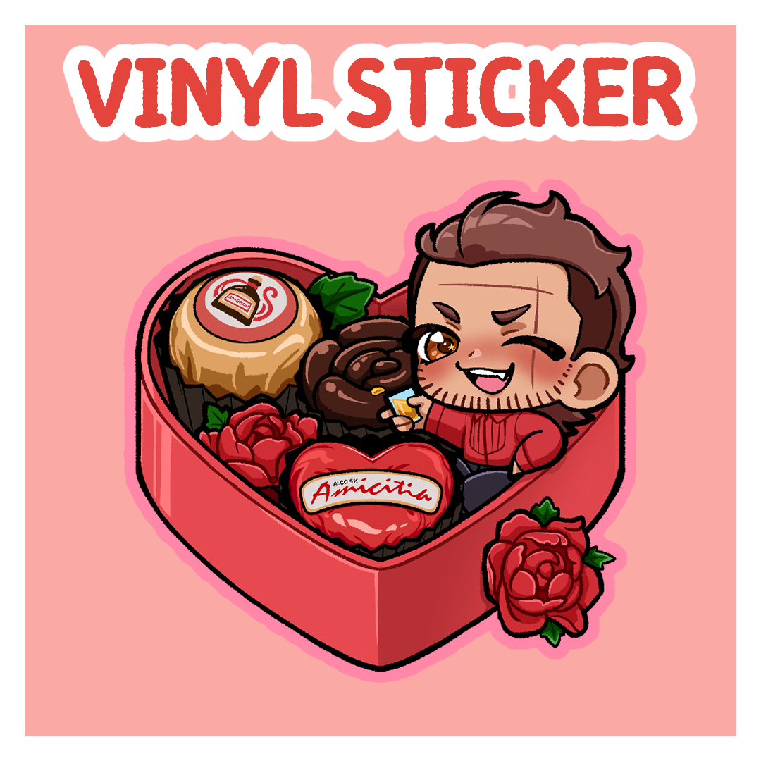 [ STICKER ] FFXV Chocolate Box Sticker