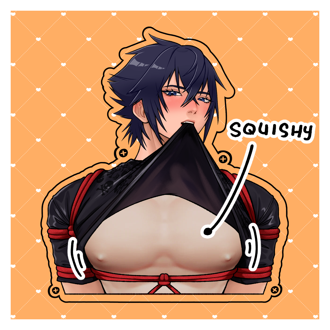 [ KEYCHAIN ] FFXV Squishy Chest Keychain